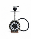Black Car Wheel Shisha Pot