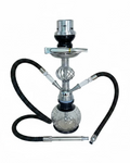 Black & Silver Mini Shisha Pot