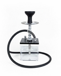 Square Transparent Shisha Pot