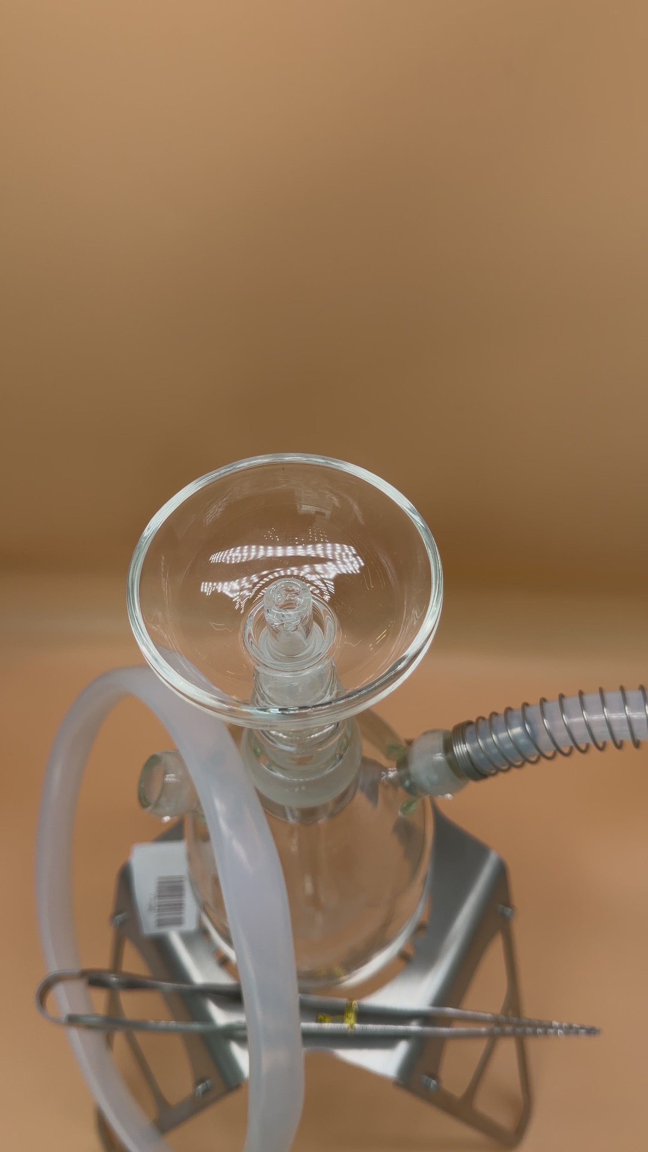 Almond Glass Shisha Pot